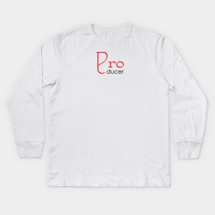 Producer 02 Kids Long Sleeve T-Shirt